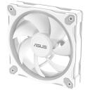 Asus Datora korpusa ventilators MR120 90DA00I3-B09000, 12 cm, 58 CFM, 1600 RPM, 21 dB, 20 LED, PWM atbalsts