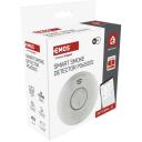 Emos Suitu detektor TS380C-HW P56500S, 38x120x120mm, Wi-Fi, 10a, 85dB, IP20, 2x1,5V AA, 0-40&deg;C, 0-93% RH