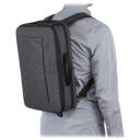 Case Logic Era Hybrid Kaste ERACV116 OBSIDIAN, 15.6", melna, poliesters, plecu siksna, transformējama, iek&scaron;ējā kabata