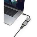Hama 6in1 adapteris Connect2Go 00200306, 6 porti, USB-C, Mini-DisplayPort, HDMI, VGA, pelēks