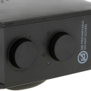 Super kompaktiškas ir efektyvus ventiliatorinis šildytuvas 2000W 2 galios lygiai Juodas AD7725B Adler