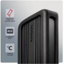Axagon EEM2-40G USB-C 40 Gb/s M.2 NVMe SSD korpus, EEM2-40G, 40 Gb/s, alumiinium, passiivne jahutus, USB-C kaabel