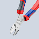 Augstas izturības diagonālie griezēji, KNIPEX, 74 05 200, ērti rokturi, grie&scaron;anas jauda līdz &Oslash; 4.2 mm