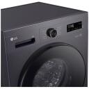 LG Pesumasin F4X1009NMB, 9 kg, 1400 RPM, A klass, esik&uuml;ljelt laadimine, auru funktsioon, Wi-Fi, grafiitmust