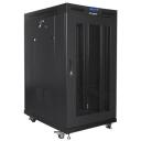 Lanberg montaažiraam FF01-8022-23BL, 22U, 800x1000mm, must, 1.5mm raami paksus, 6 jahutusventilaatorit