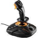 Thrustmaster Žaislų valdiklis T.16000M FCS 2960773, 16 mygtukų, 4 a&scaron;ys, USB, laidinis, juodas, oranžinis