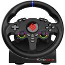 Subsonic Stūre ar pedāļiem SA5720-2, 180&deg;, 22cm, 2 pedāļi, vadu savienojums, divkār&scaron;s vibrācijas motors