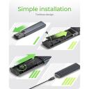 Raidsonic SDD cietā diska korpuss IB-1808MCT-CU31, 1 x  M.2 2230/2242/2260/2280, 10 Gbit/s, USB 3.2 (Gen 2)