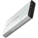 Green Cell PBPLGC20P Power Bank, 20800 mAh, 2xUSB-C, 1xUSB-A, 65 W, 18 W, alumiinium, roheline, heledhalli, must, h&otilde;be