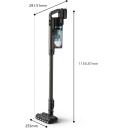 Philips belaidis dulkių siurblys XC7163/01, 2-in-1, 25.2 V, 0.6 L, 80 min, 3 filtracijos etapai, sausas ir drėgnas valymas