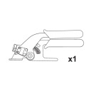 Flīžu izlīdzinā&scaron;anas sistēma, VOREL, 04680, 100 kausi un 100 sloksnes