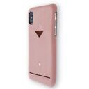 VixFox Maciņ&scaron; CSBS-iPh-XS-pink, 5.8'', rozā, Apple iPhone XS/X saderība, vegāna āda, neslīdo&scaron;a virsma