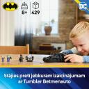 Lego Konstruktors 76303, 429 gab., Super varoņi, Plastmasa, 8 g., 3 minifigūras, grozāms Betmena signāls
