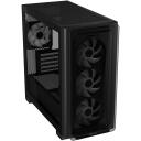 Asus Korpus A23 PLUS TG/ARGB BLACK, 450mm, 220mm, 479mm, 3x120mm esif&auml;nnid, 1x120mm tagumine ventilaator, 2x3.5" ketas