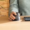 R-Go Tools USB optiline hiir HE Break RGOHBRSWLBL, 2400 DPI, 5 nuppu, Bluetooth, aku, ergonoomiline, must