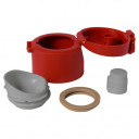 Termosa vāciņ&scaron; ALPINE THERMO BOTTLE Active Lid M, Wine Red, 4548801917500 Mont-Bell