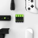 Green Cell GR04 akumulators, 4 gab., 800 mAh, 1.2 V, NiMH, -20 - 60 &deg;C, zaļ&scaron;, melns