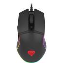 Genesis spēļu pele Krypton 220 NMG-1770, 6400 DPI, 6 pogas, RGB apgaismojums, USB, 1.8 m kabelis, ergonomisks dizains