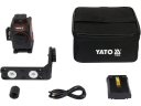 4D Mini Zaļais Lāzers ar Piederumiem, YATO, YT-30419, 30m darbības attālums, pašlīmeņošanās, IP54 aizsardzība