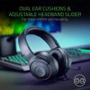 Razer Kraken X Lite austiņas, RZ04-02950100-R381, 3,5mm, 7.1 kanālu, 32&Omega;, 244g, slēdzis, trok&scaron;ņu izolācija