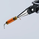 Precīzijas ESD knaibles, KNIPEX, 34 42 130 ESD, 130 mm, ergonomiskas, zema svars, bez atspīduma