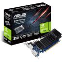 Asus Видеокарта GT730-SL-2GD5-BRK, 2 ГБ GDDR5, 5010 МГц, 902 МГц, DVI-D 1, HDMI 1, PCI Express 2.0, пассивное охлаждение