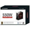Xilence Maitinimo &scaron;altinis XN215, 550W, 200-240V, 50Hz, 80 PLUS Bronza, 1 ventiliatorius, aktyvus au&scaron;inimas
