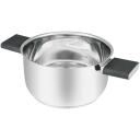 Resto Kastrul 92202 2.5L, L&auml;bim&otilde;&otilde;t: 18 cm, Materjal: Bakeliit, Roostevaba teras, Ergonomilised kokkuklapitavad k&auml;epidemed