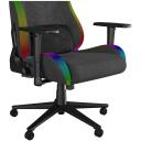 Genesis Spēļu krēsls 660 RGB NFG-2246, 129-136cm, 45-52cm, 20.5kg, 5 ritentiņi, ergonomisks, regulējami roku balsti