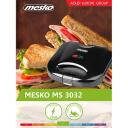Adler V&otilde;ileiva grill MS 3032, 750 W, 2 plaati, must, indikaator, libisemiskindlad jalad