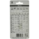 A&scaron;menys BR-13 64mm 5 vnt. Dviejų krypčių dantys, laminatui A-85793 MAKITA