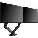 Raidsonic Monitoru statīvs IB-MS304-T, 2 monitoriem, 27'', melns, 13kg, 360&deg; rotācija, regulējams augstums