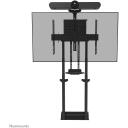 Neomounts monitors un multimediju komplekts AFL-875BL1, maksimālā slodze 9 kg, melns, regulējams statīvs, adapteris