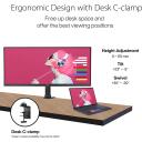 Asus Monitorius PA348CGV, 3440 x 1440, 120 Hz, 21:9, 350 cd/m&sup2;, 2 ms, 4 x USB-A 3.2, 2 x HDMI, 1 x DP, 1 x USB-C