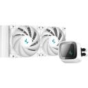 Deepcool CPU vedelikujahuti LS520 A-RGB R-LS520-WHAMNT-G-1, 240 mm, 85,85 cfm, 32,9 dB, PWM tugi, RGB LED