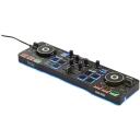 Hercules DJ kontroller DJ Control Starlight 4780884, USB, must, k&otilde;larid, k&otilde;rvaklappide v&auml;ljund