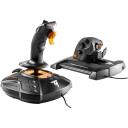 Thrustmaster Džojstik T.16000M FCS HOTAS 2960778, 4 telge, H.E.A.R.T tehnoloogia, USB, must, oranž