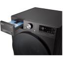 LG Skalbimo ma&scaron;ina su džiovintuvu F4DR711S2BA, 11 kg, 1400 aps./min, A/D, 6 kg, Wi-Fi, Ekranas, Juodas plienas