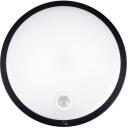 Maclean LED lampa ar kustību sensoru, MCE525 B, 10W, 1000lm, IP65, neitrāla krāsa, 9m, 140&deg;, sienas montāža