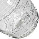 3l Vana stiilis t&uuml;nnikujuline klaaspurk klambriga BROWIN 610330, 3.0 L, klaas