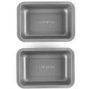 Salter Форма для выпечки BW14466, 2 шт., 16.5x11.5x4.5см, углеродная сталь, 220&deg;C, серый, можно мыть в посудомоечной машине