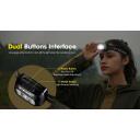 Nitecore Pealamp NU30 500 lm, 130 m valgusulatus, 1500 mAh aku, IP66, USB-C laadimine, 4 LED