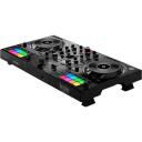 Hercules DJControl Inpulse 500 4780909, USB, 2 x 1/4&rdquo; pistik, 2 x RCA, 16 RGB pad, 6,3 mm mikrofonisisend