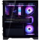 Adata Корпус ПК INVADERXBTFMT-BKCWW Midi Tower, 3.5" отсеков 3, 2.5" SSD, 240 мм БП, 10 вентиляторов, черный
