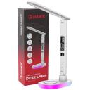 Hawk Настольная лампа HW-LAMP03, 10W, 5 уровней яркости, RGB освещение, будильник, USB выход