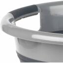 Russell Hobbs Kokkuvolditav pesukorv LA053879GRYF1EU7, 27L, 62.5cm, 45cm, 28cm, plastmass, must/hall