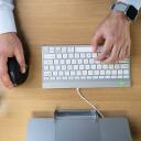 R-Go Tools klaviatuur RGOCOUSWDWH, QWERTY, kaabel, 1.6 m, valge, ergonoomiline disain, LED indikaatorid, kompaktne
