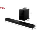 Tcl garso juosta Q75HE 5.1.2 kanalo garso juosta, 620 W, Dolby Atmos, DTS:X, Bluetooth, Ray Danz technologija