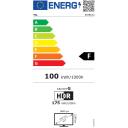 Tcl 4K QLED teler 65T8C, 165,1 cm, 3840 x 2160, 350 cd/m&sup2;, Dolby Atmos, 2.1 k&otilde;larid, 4x HDMI, Wi-Fi, Google TV