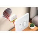 Sonoff i&scaron;manusis &scaron;viesos jungiklis MINI-ZB2GS-L, 8A, 12A, 100-240V, ZigBee, 2 kanalai, 300W LED apkrovai
